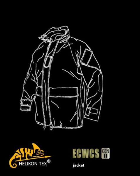 HELIKON-TEX КУРТКА ECWCS GEN II - H2O PROOF US WOODLAND H1220-03